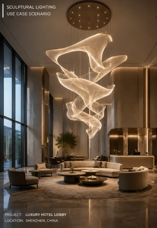 Sculptural Lighting