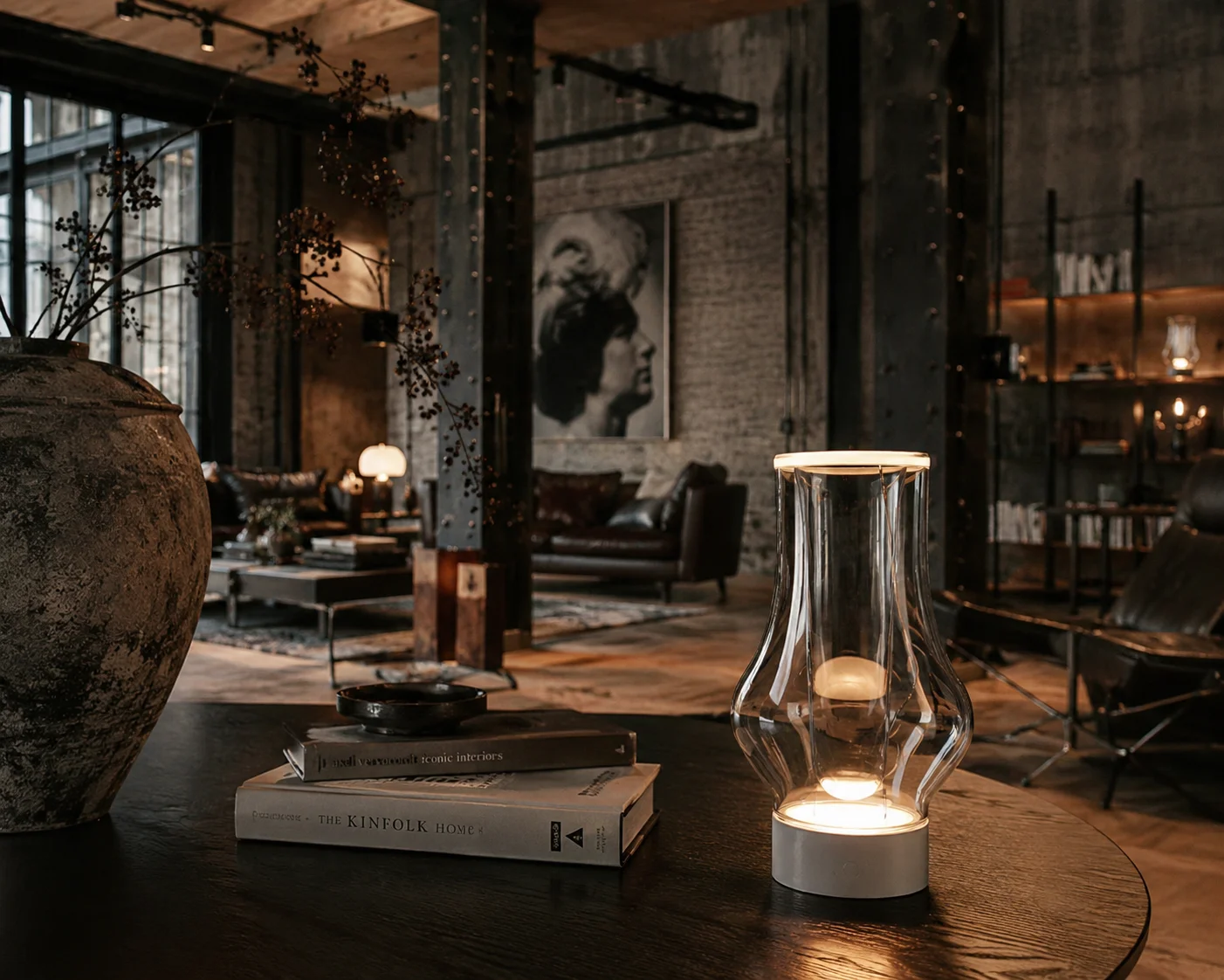 industrial homestyle portable lamp ideas