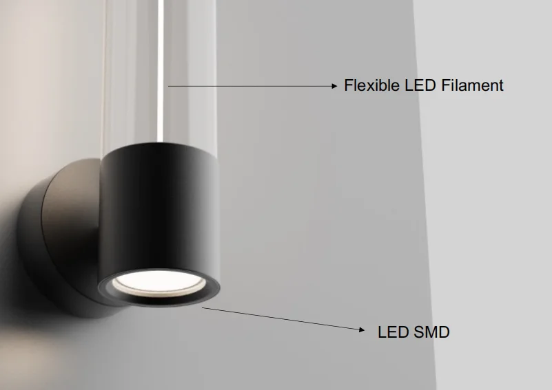 L size rain wall light specs