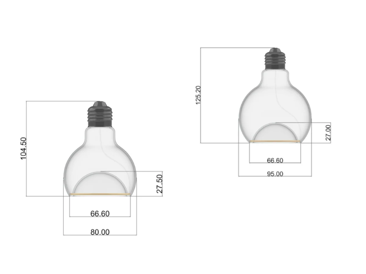 twins bulbs shape spec