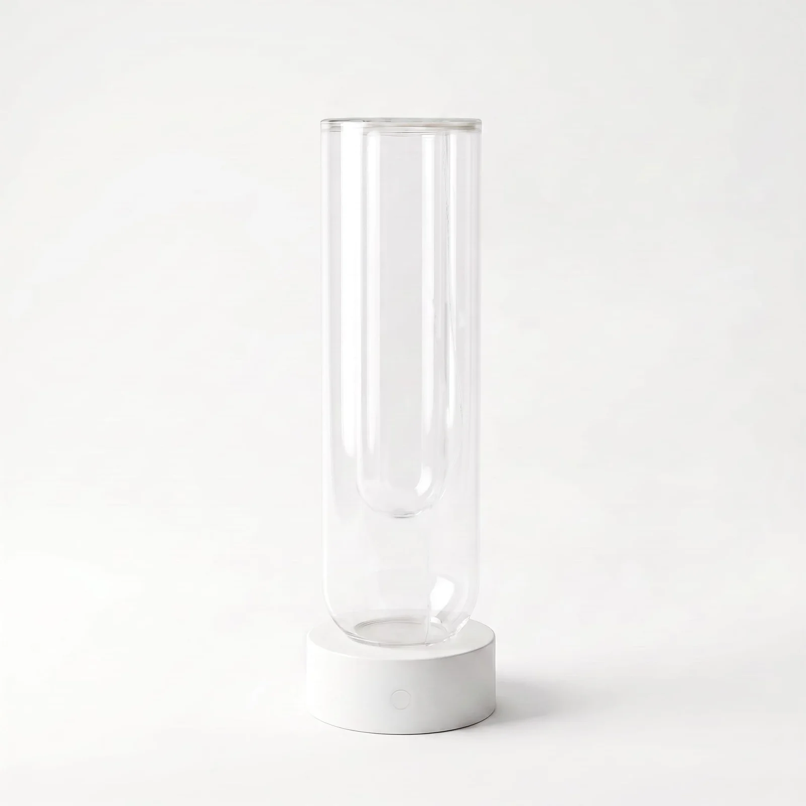 visible portable lamp white unlit