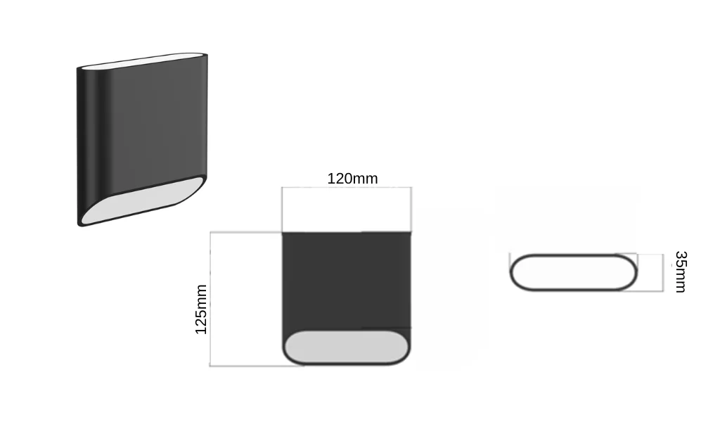 cubic wall sconce black (1)