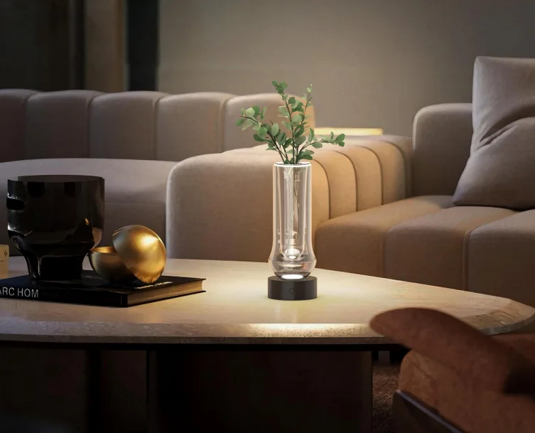 liminal portable lamp for luxury hotel